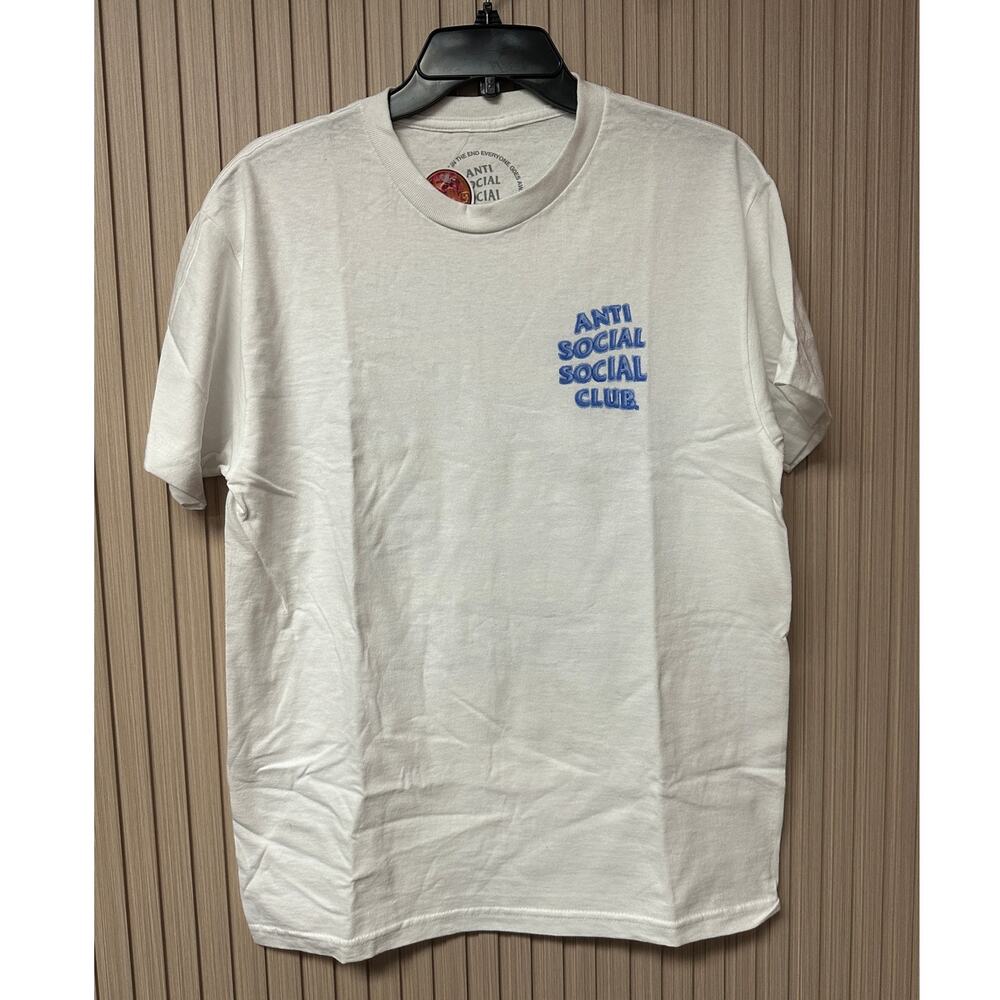 Anti Social Social Club 100% Cotton Anthropomorphic Tee White Size M
